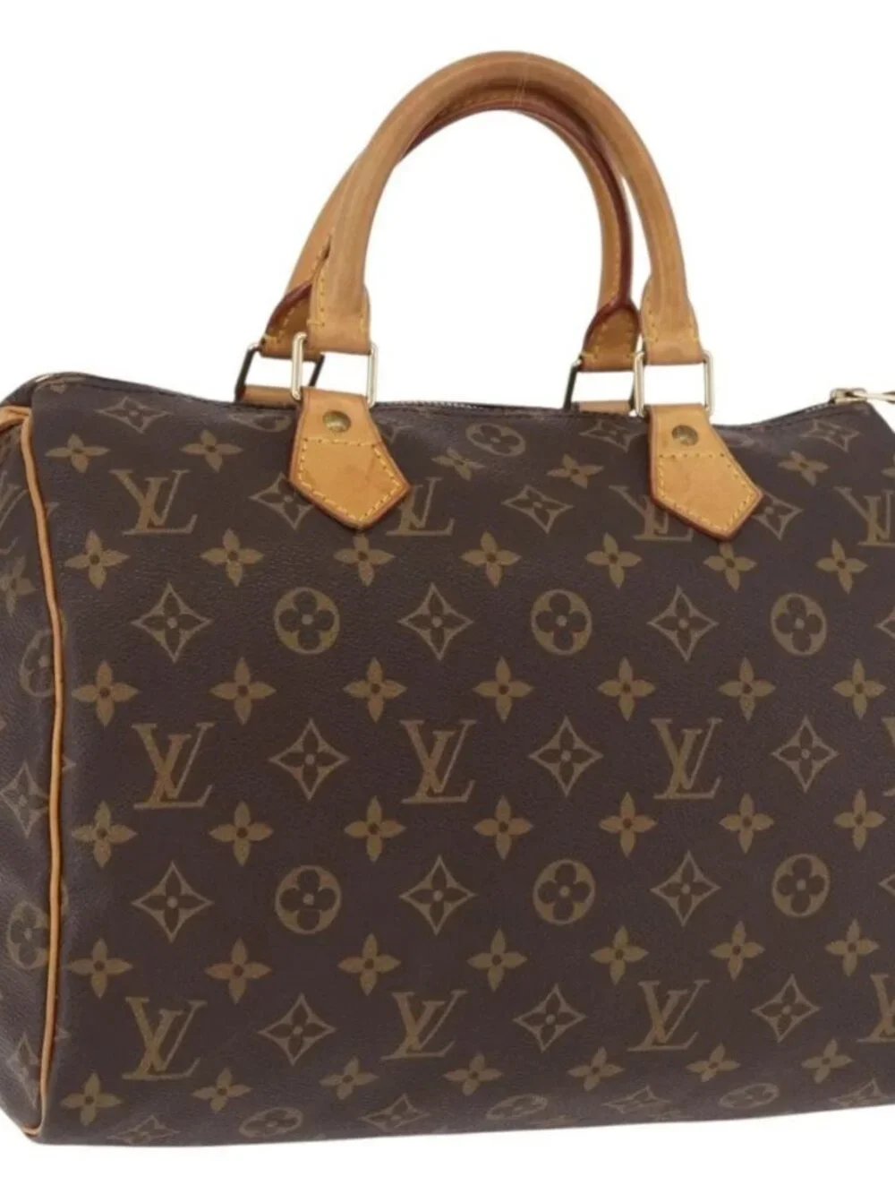 LOUIS VUITTON Monogram Speedy 30 Hand Bag M41526 LV Auth 187952A